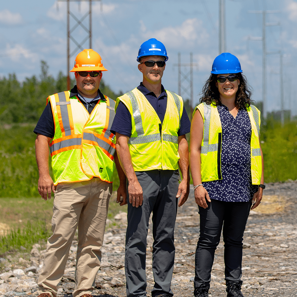 Five Boro Energy Connect – NYPA Workers NYPA Team on Site
